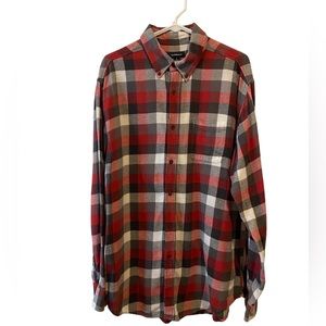 Croft & Barrow Men’s Long Sleeve Flannel Button Down Shirt